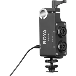 Boya BY-MA2 / Dual-Channel Audio Adapter 