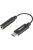 Boya BY-K4 / 3.5mm Female TRS to Male Type-C Adapter Cable (20cm) 