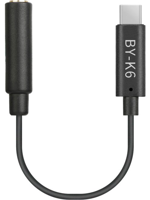 Boya BY-K6 / 3.5mm TRS Audio Adapter for DJI OSMO Pocket 