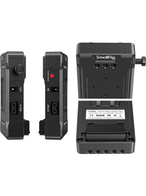 SmallRig Battery Adapter Plate V-Mount (Basic Version) with Super Clamp Mount (3497)