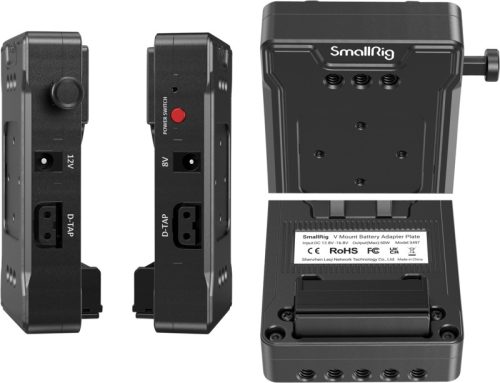 SmallRig Battery Adapter Plate V-Mount (Basic Version) with Super Clamp Mount (3497)