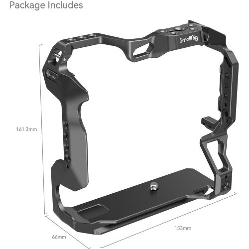 SmallRig Camera Cage with Grip (for Canon EOS R5 & EOS R5 C & EOS R6 & EOS R6 mark II & EOS R6 mark III) (3464B)