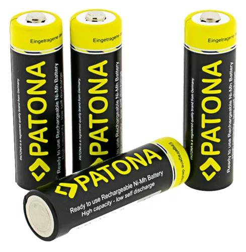 PATONA AA NiMh akkumulátor (2.450mAh) (4db + tok) (1189)