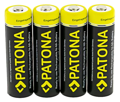 PATONA AA NiMh akkumulátor (2.450mAh) (4db + tok) (1189)