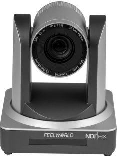 FeelWorld NDI20X NDI PoE PTZ Camera with 20x Optical Zoom