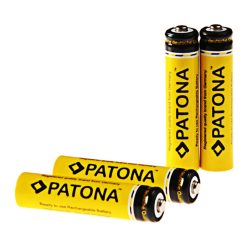 PATONA AAA NiMh akkumulátor (900mAh) (4db + tok) (1190)