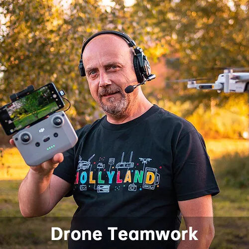 HOLLYLAND Solidcom C1-4S Full Duplex Wireless Intercom System (4x headsets) (1.9 GHz)