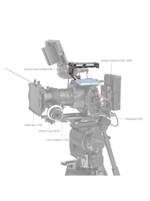 SmallRig 3765 ARRI Locating Top Handle (Lite)