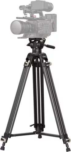 SmallRig 3751 Video Tripod Heavy-Duty with Fluid Head AD-01