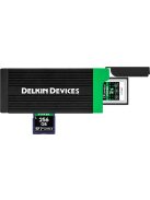 Delkin kártyaolvasó CFexpress Type-B & SD UHS-II (DDREADER-56)