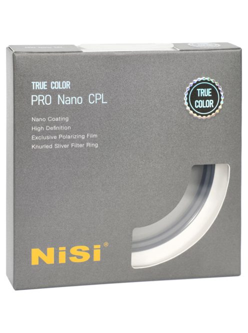 NiSi szűrő Circular Polarizer True Color Pro Nano (43mm)