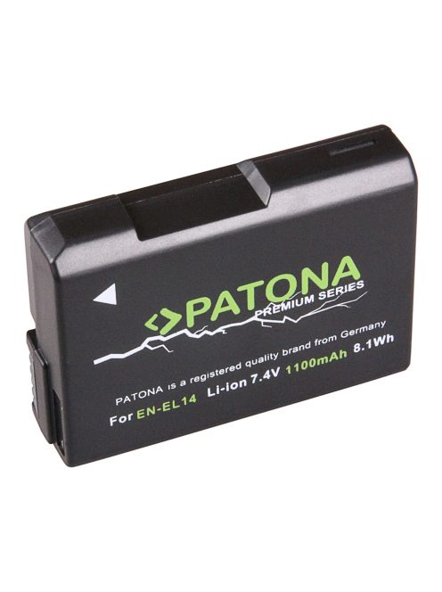PATONA EN-EL14 PREMIUM akkumulátor (for Nikon) (1.100mAh) (1197)