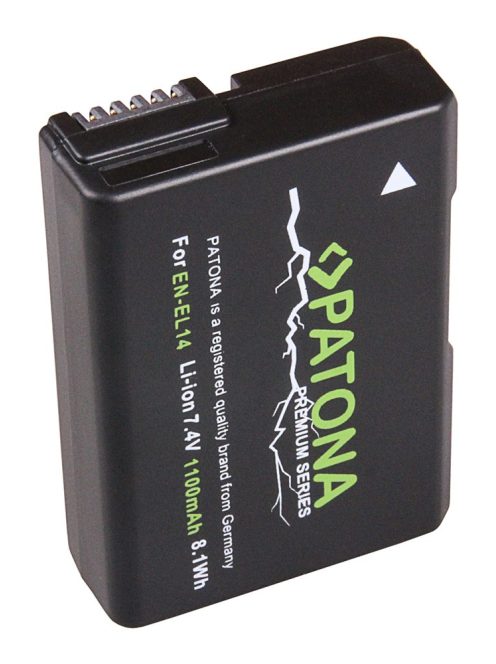 PATONA EN-EL14 PREMIUM akkumulátor (for Nikon) (1.100mAh) (1197)