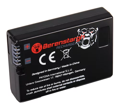 BERENSTARGH EN-EL14 akkumulátor (1.100mAh) (for Nikon) (11976)