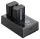 SmallRig 3818 NP-FW50 Battery & Charger Kit
