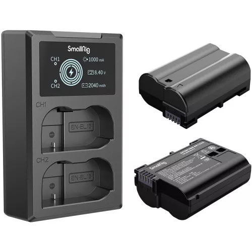 SmallRig 3820 EN-EL15 Battery & Charger Kit
