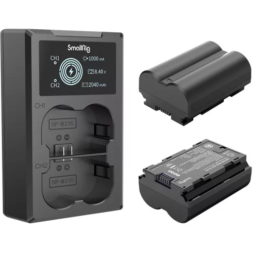 SmallRig 3822 NP-W235 Battery & Charger Kit