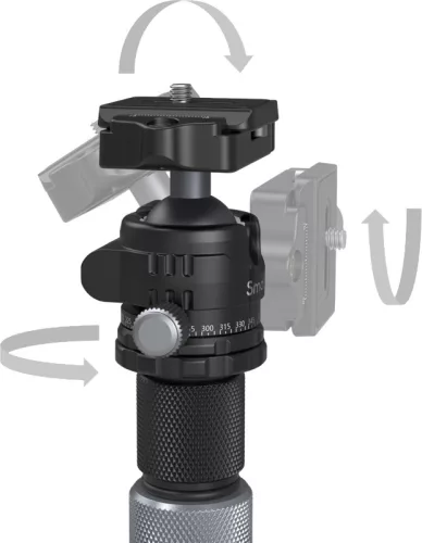 SmallRig 4059 Carbon Fiber Tripod Kit with Center Column AP-20