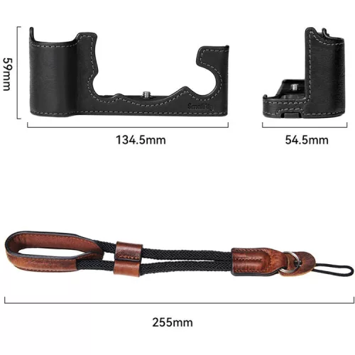 SmallRig 3927 Half Case & Wrist Strap For Fujifilm X-T5