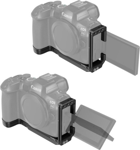 SmallRig 4160B L-Shape Mount Plate (for Canon EOS R5 & EOS R5 C & EOS R6 & EOS R6 mark II)