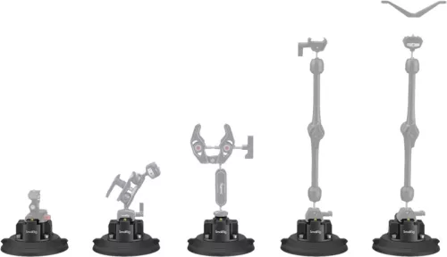 SmallRig tapadókorong (4"/10cm) kameratartóval (4122)