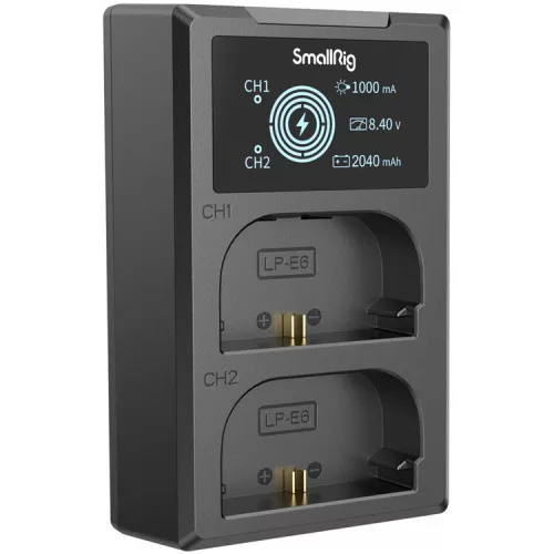 SmallRig 4084 Battery Charger For LP-E6 Batteries
