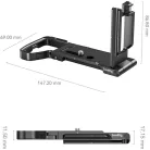 SmallRig 3984 Foldable L-Shape Mount Plate For Sony A7R V / A7 IV / A7S III