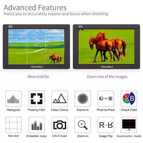 FEELWORLD FW703 (7") HDMI // SDI monitor 