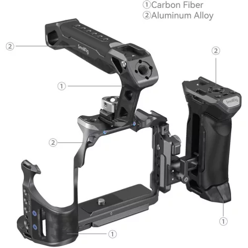 SmallRig 3710 Rhinoceros Advanced Cage Kit For Sony A7 RV/ A7IV/ A7 SIII