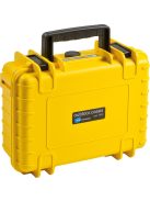 B&W OUTDOOR CASES Type 1000 (for DJI Osmo Action 3/4/5 PRO) (yellow) (1000/Y/ACTION3)