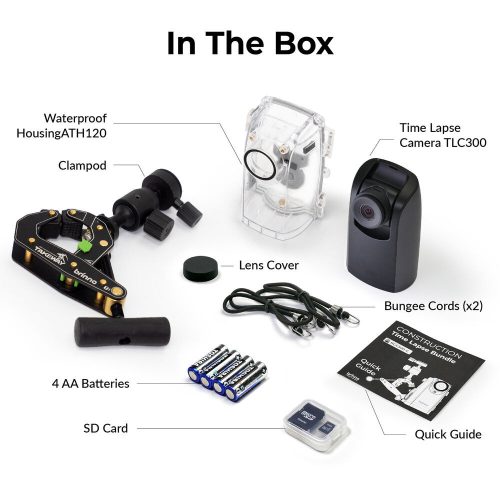 Brinno BCC300-C Time Lapse Camera Construction Bundle (KIT)