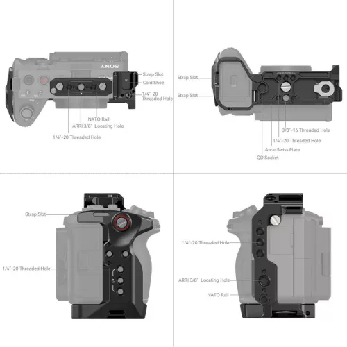 SmallRig 4183 Cage For Sony FX30 / FX3 (New Version)