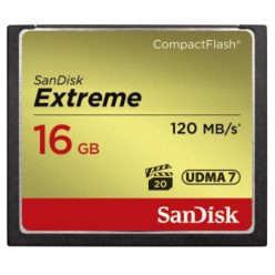 SanDisk CF Extreme kártya 16 GB (120MB/s)
