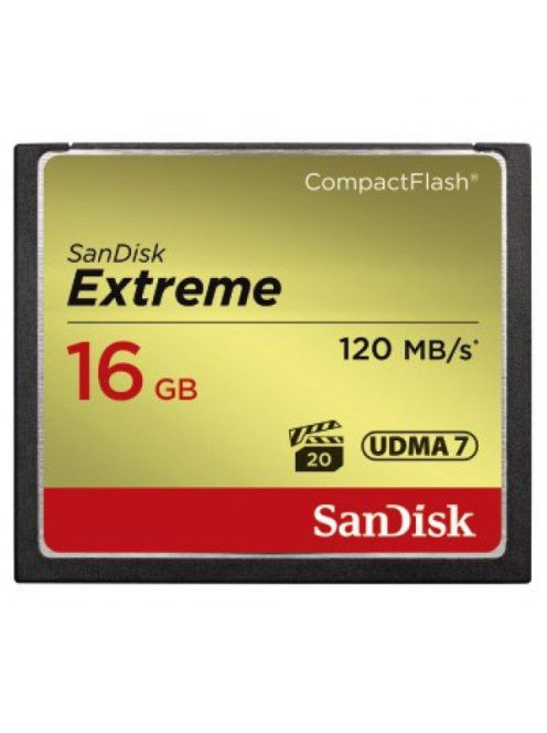 SanDisk CF Extreme kártya 16 GB (120MB/s)