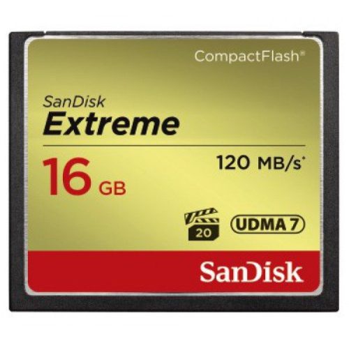 SanDisk CF Extreme kártya 16 GB (120MB/s)