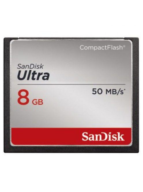 SanDisk CF Ultra kártya - 8 GB, 50MB/s sebesség