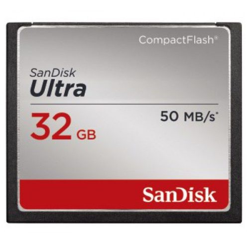 SanDisk CF Ultra kártya - 32 GB, 50MB/s sebesség