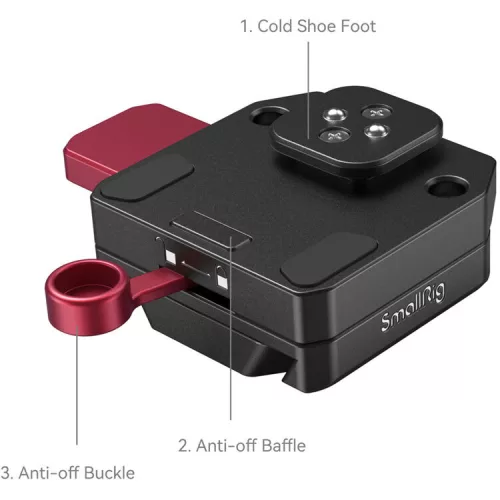 SmallRig 4189 Power Supply Mount Plate For DJI RS Stabilizers