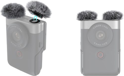 SmallRig 4177 Furry Windscreen (for Canon PowerShot V10)