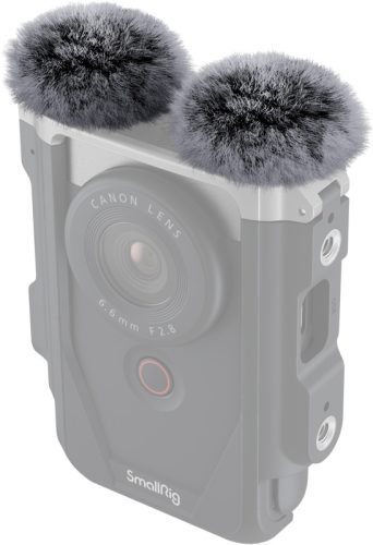 SmallRig 4177 Furry Windscreen (for Canon PowerShot V10)