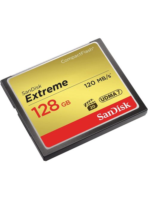 SanDisk Extreme CompactFlash™ 128GB memóriakártya (120MB/s) (124095)