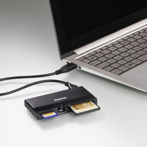 Hama USB 3.0 - UHS-II memóriakártya olvasó (for SD/microSD/CF)