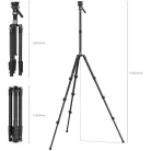 SmallRig 4221 Travel Video Tripod Kit
