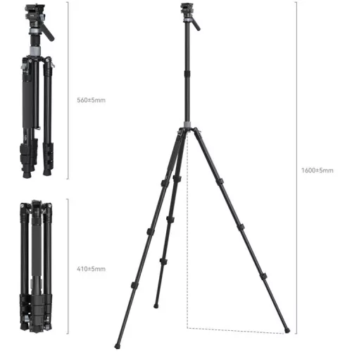 SmallRig 4221 Travel Video Tripod Kit