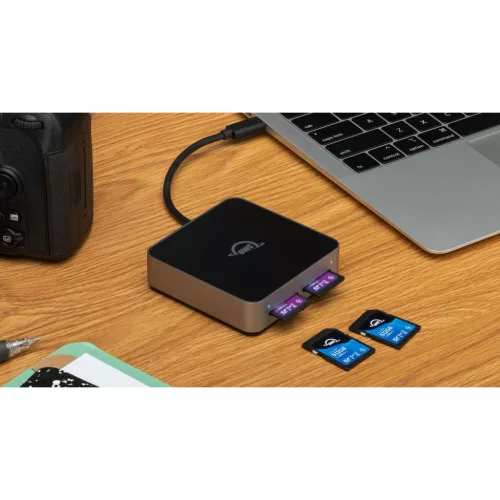 OWC Atlas Dual kártyaolvasó 2x SDXC® UHS-II (USB-C) 