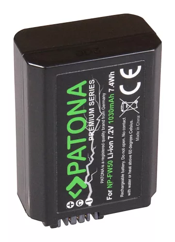 PATONA NP-FW50 PREMIUM akkumulátor (for Sony) (1248)