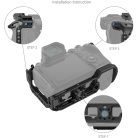 SmallRig 4161 "Black Mamba" Cage (for Canon EOS R6 MII + EOS R6 MIII)