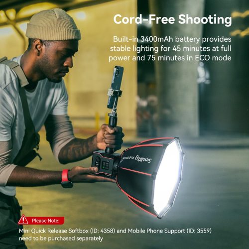 SmallRig 4376 - RC 60B COB LED Video Light