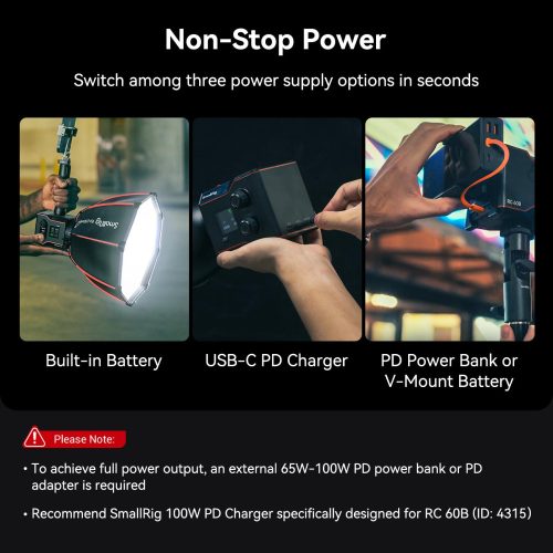 SmallRig 4376 - RC 60B COB LED Video Light