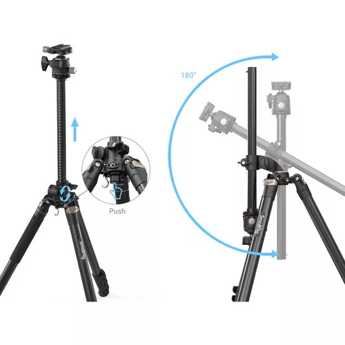 SmallRig 4288 Tripod with Lateral Center Column CT200